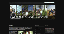 Desktop Screenshot of environmentalconservationlab.com